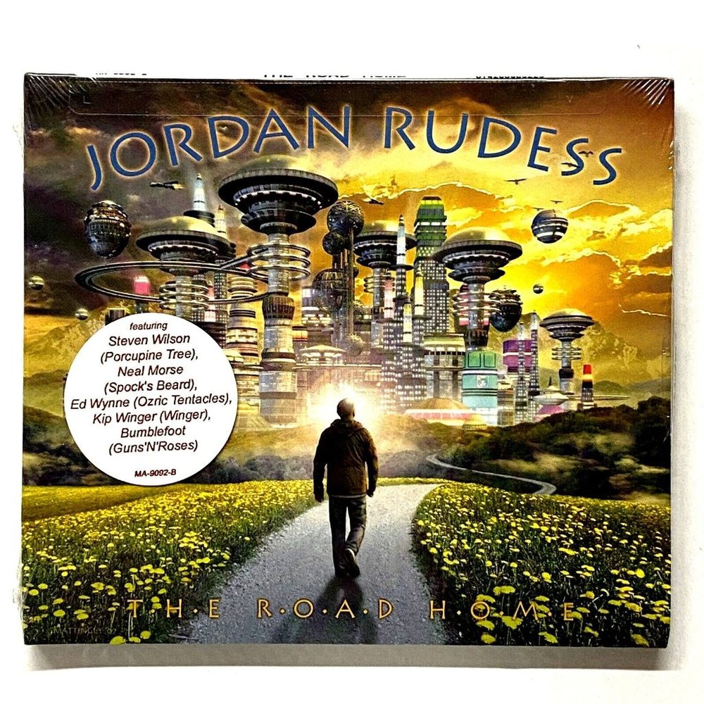The Road Home by Jordan Rudess (CD) Sealed